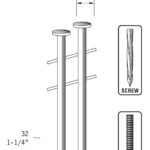 Chiodi coil modello CNW 21  BOBINA CONICA