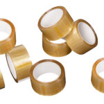 NASTRO ADESIVO IN SOLVENTE H 50X132 TRASPARENTE